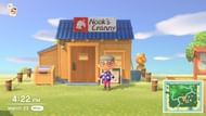 Nook's Cranny upgrades to a small shop from the tent in New Horizons (Image via Nintendo Wire)